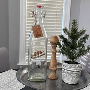 Rae Dunn Bail & Trigger Holiday bottle “Fun”